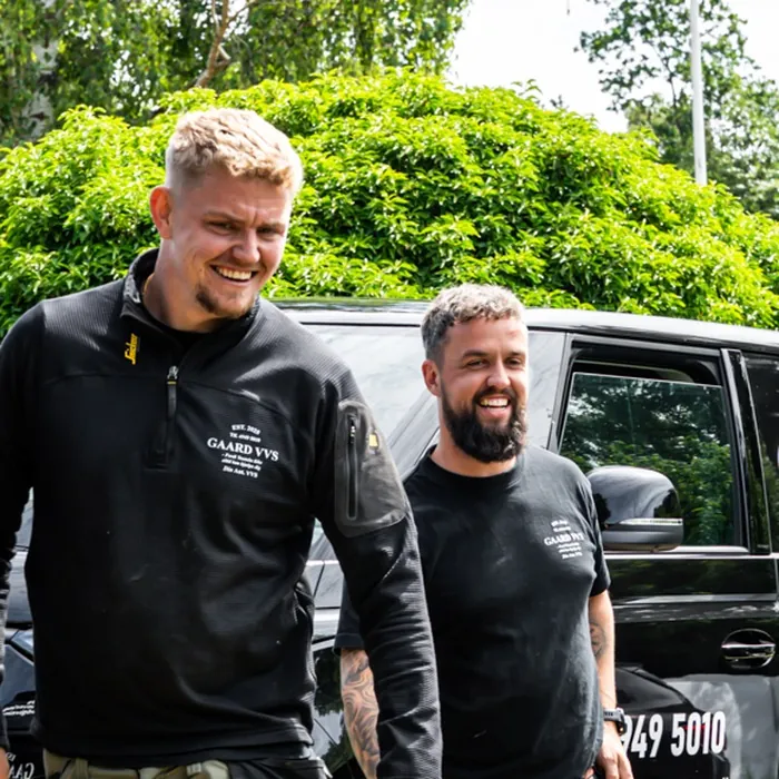 Alex og Mads fra Gaard VVS